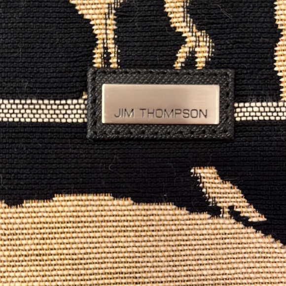 Jim Thompson Bag, silk Elephant Design - Picture 3 of 5